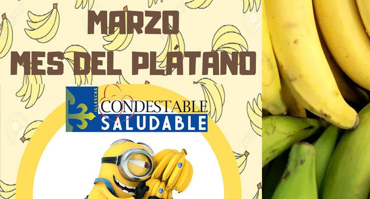 Condestable Saludable: Mes del Plátano